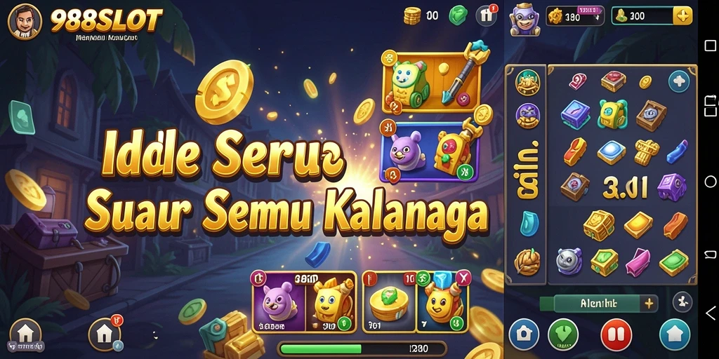 Tampilan gameplay seru dari 988SLOT dengan berbagai slot menarik.