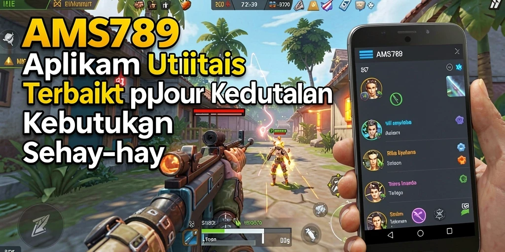 Screenshot utama AMS789 menampilkan antarmuka aplikasi utility yang intuitif.