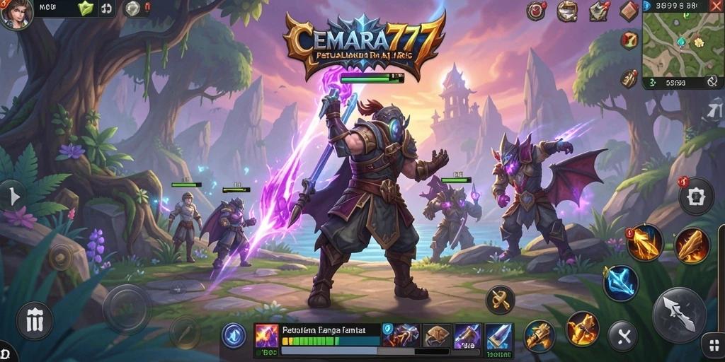 Tampilan gameplay CEMARA777 yang menegangkan dan penuh aksi.