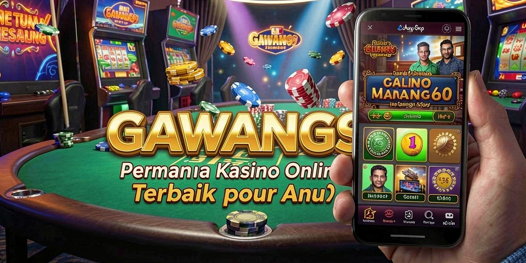Tampilan utama GAWANG69 dengan berbagai permainan kasino yang seru.