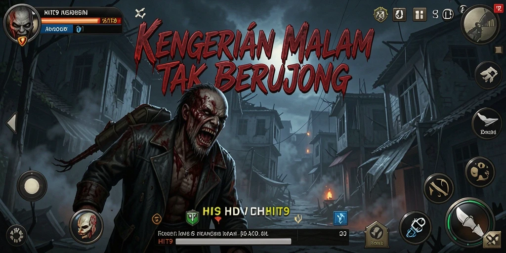 Gameplay menegangkan di HIT9 dengan atmosfer horor yang kental.