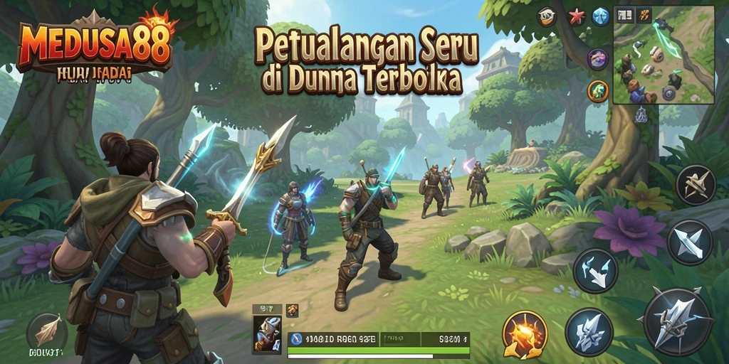Gameplay MEDUSA88 yang menakjubkan dalam dunia terbuka.