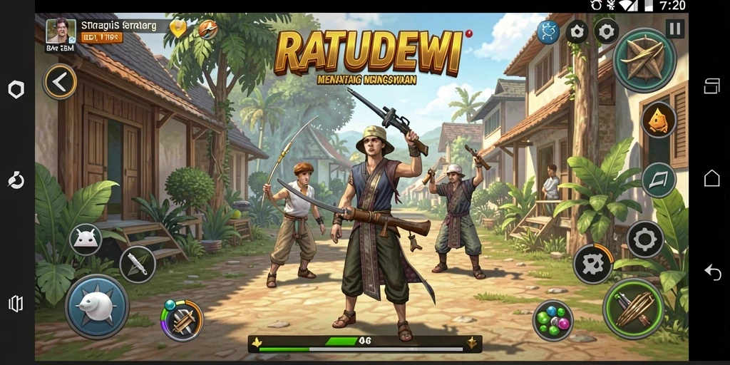 Tampilan memukau dan gameplay mendalam dari RATUDEWI.