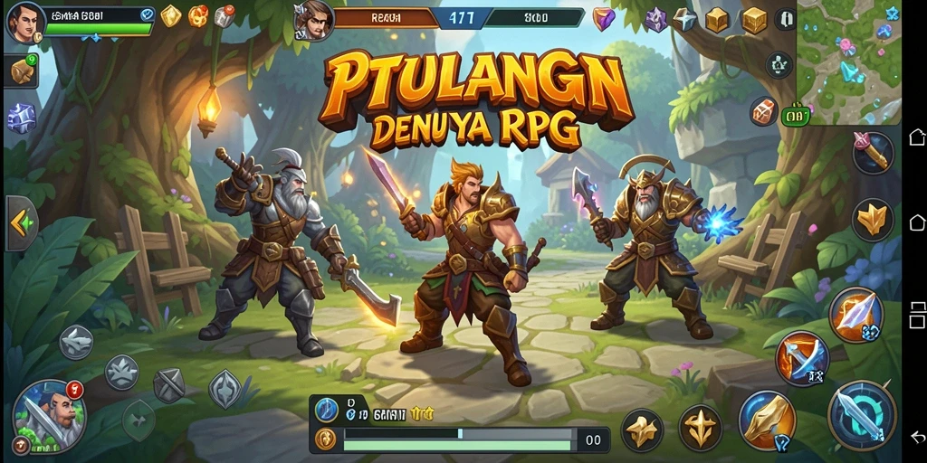 Tampilan menarik gameplay RPG dari REMI62 dengan aksi yang seru.