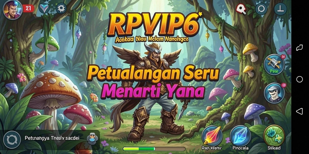 Gameplay RPVIP6 menampilkan petualangan mendebarkan dengan grafik mengesankan.
