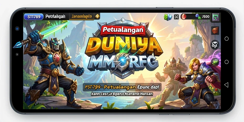 Tampilan gameplay ST789 yang seru dalam dunia MMORPG.